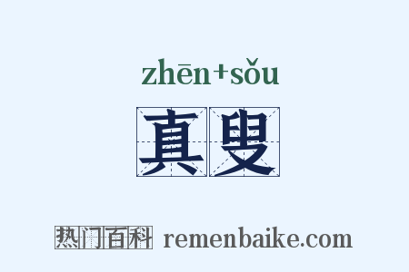 真叟是什么意思的图片